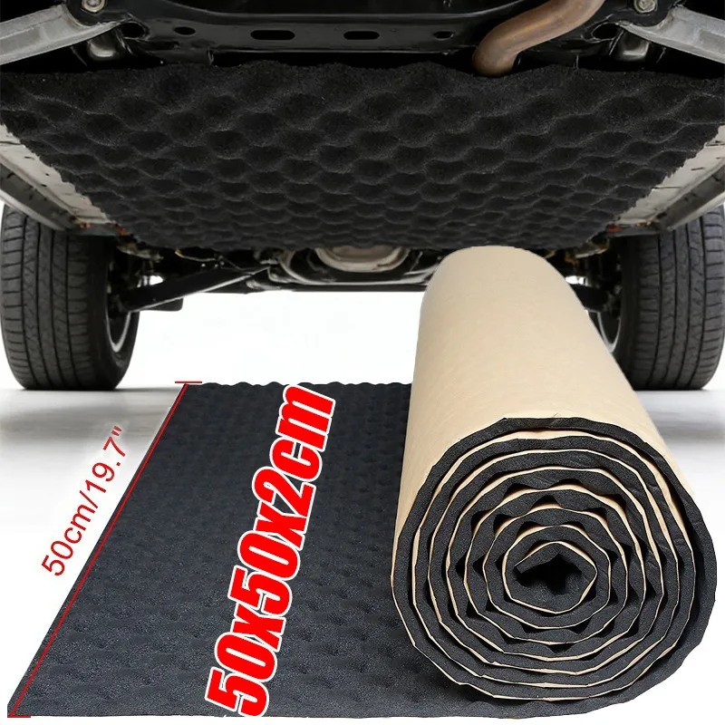 Anti Noise Insulation Sound Deadening Mat Car Sound Absorbing Panel Pads Self Adhesive Acoustic Barrier for Car Auto Accessories