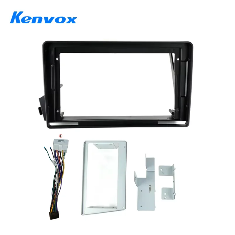 

Комплект крепления на приборной панели 2 Din для SSangyong Actyon Kyron 2005-2011 9-дюймовый Android автомобильный радиоприемник стерео панель адаптера
