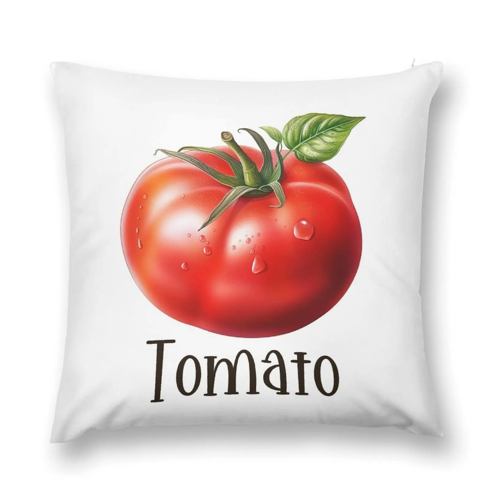 Tomato Illustration Throw Pillow Christmas Pillow Sofa Cushion luxury decor pillow