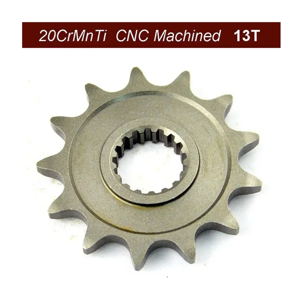 520-13T Motorcycle Front Sprocket For Honda TRX450R 04-14 CR250R 92-08 CRF450R 02-25 CRF 450R CRF450RX 17-25 CRF450X 05-18