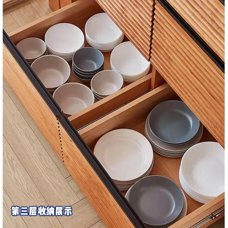 bar table restaurant integrated dining side cabinet locker multi-person dining table tea cabinet kitchen island rectangular