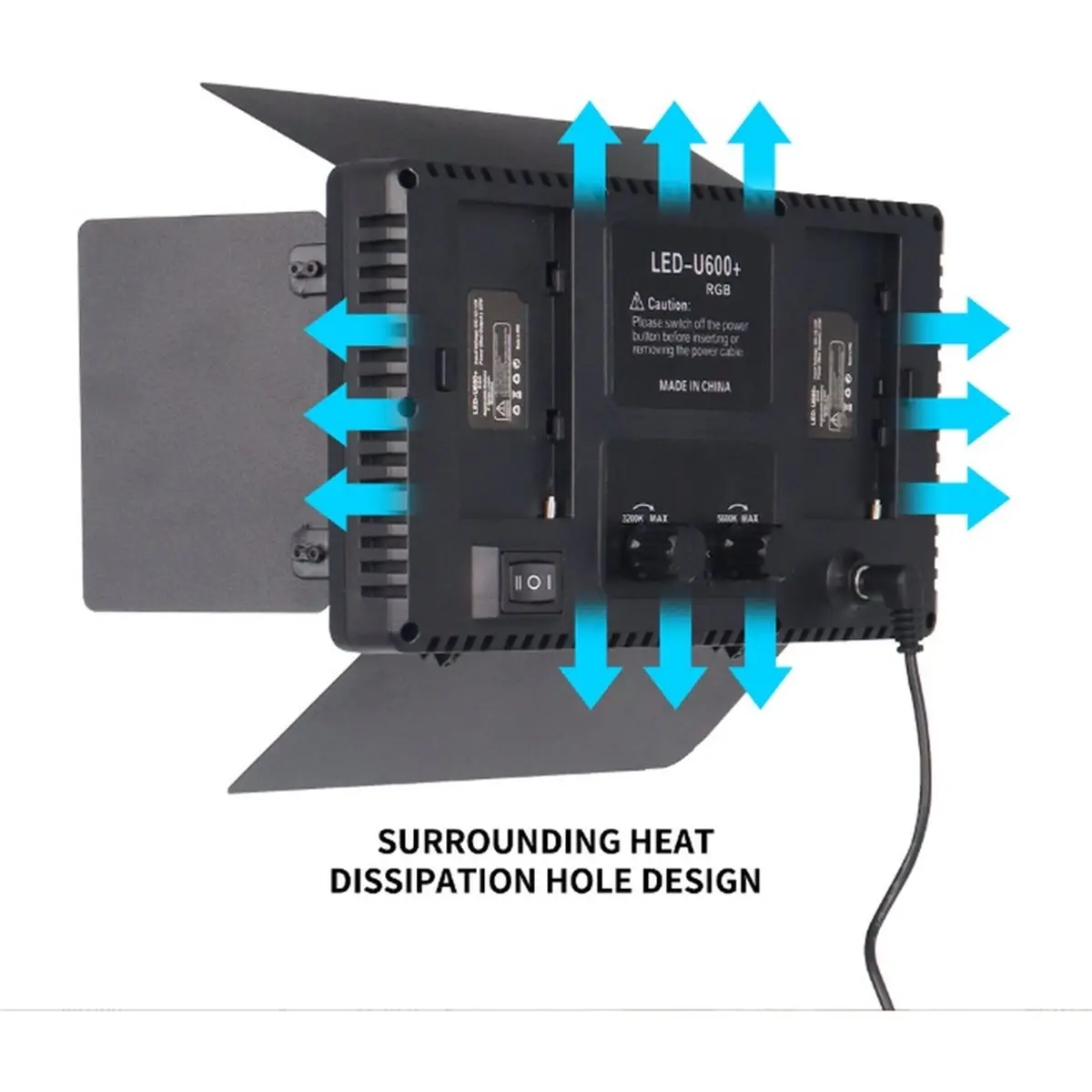 11·11coupon-led-600-led-3200-5600k-luz-de-video-panel-de-luz-para-fotografia-cabezal-esferico-para-estudio-de-fotografia-enchufe-estadounidense