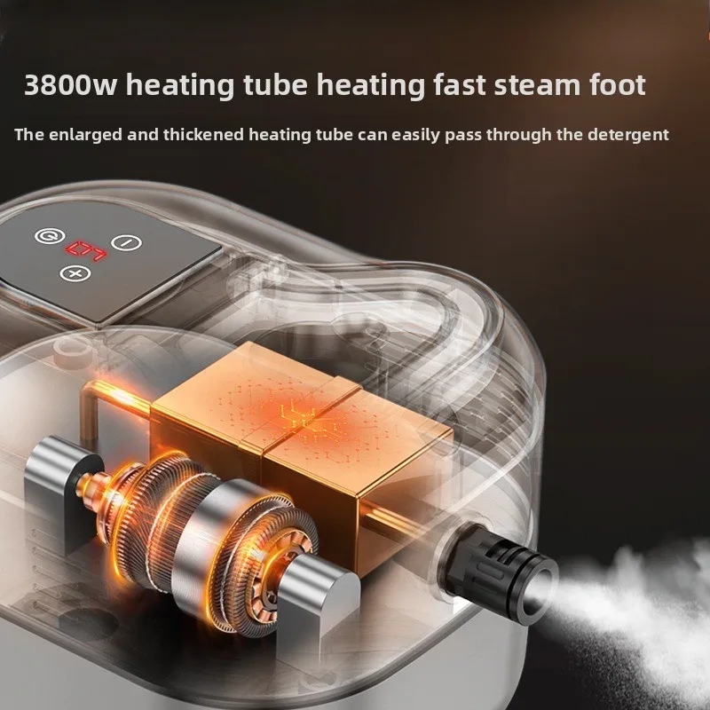 منظف بخاري منزلي عالي الضغط بقدرة 2500 وات، منظف محمول باليد، مكيف هواء، غطاء محرك السيارة، ماكينة تنظيف بالبخار