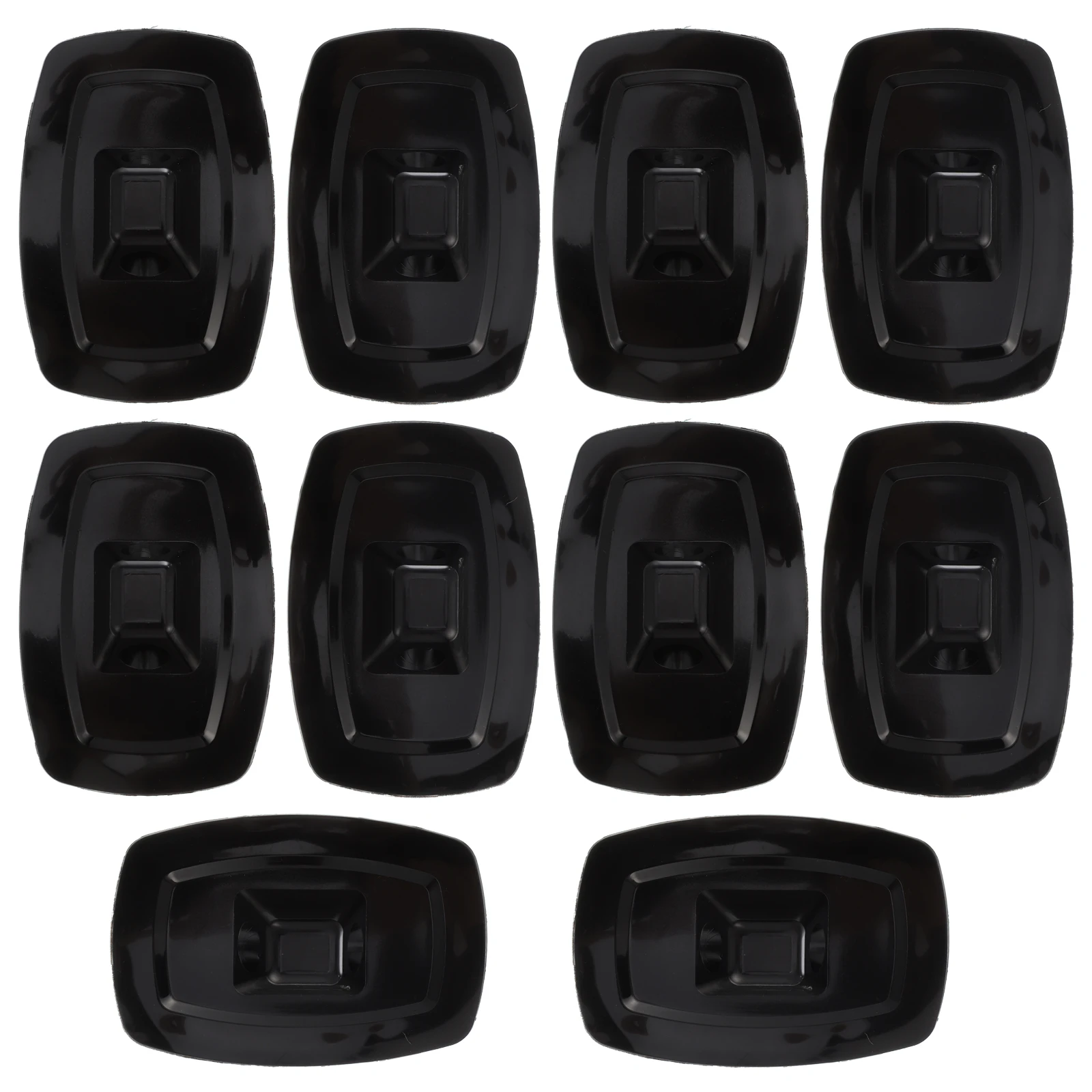 

10 pcs Kayak Accessories Boat Fixing Brackets Reusable Plastic Seat Hook Engine Buckle Inflatable Deck Rope