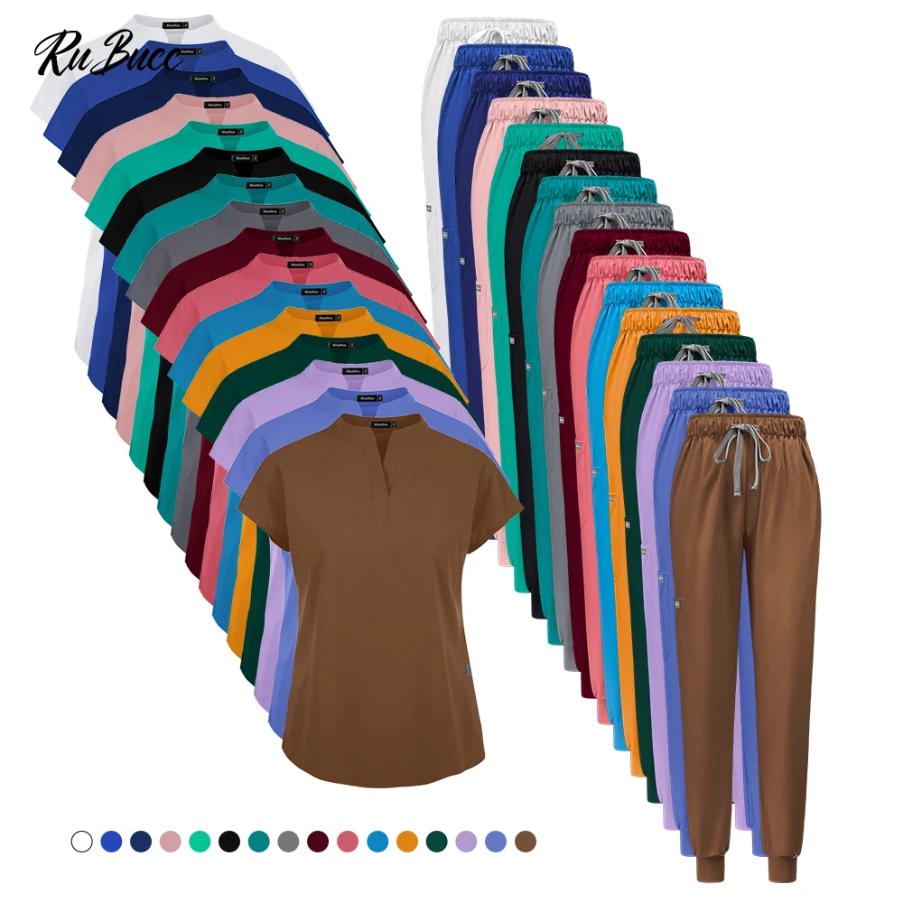 

Высококачественные ветеринарные комплекты для кормления домашних животных, оптовая продажа, эластичная медицинская униформа для клиники, рабочая одежда для фармацевтов, косметологический скраб, костюм