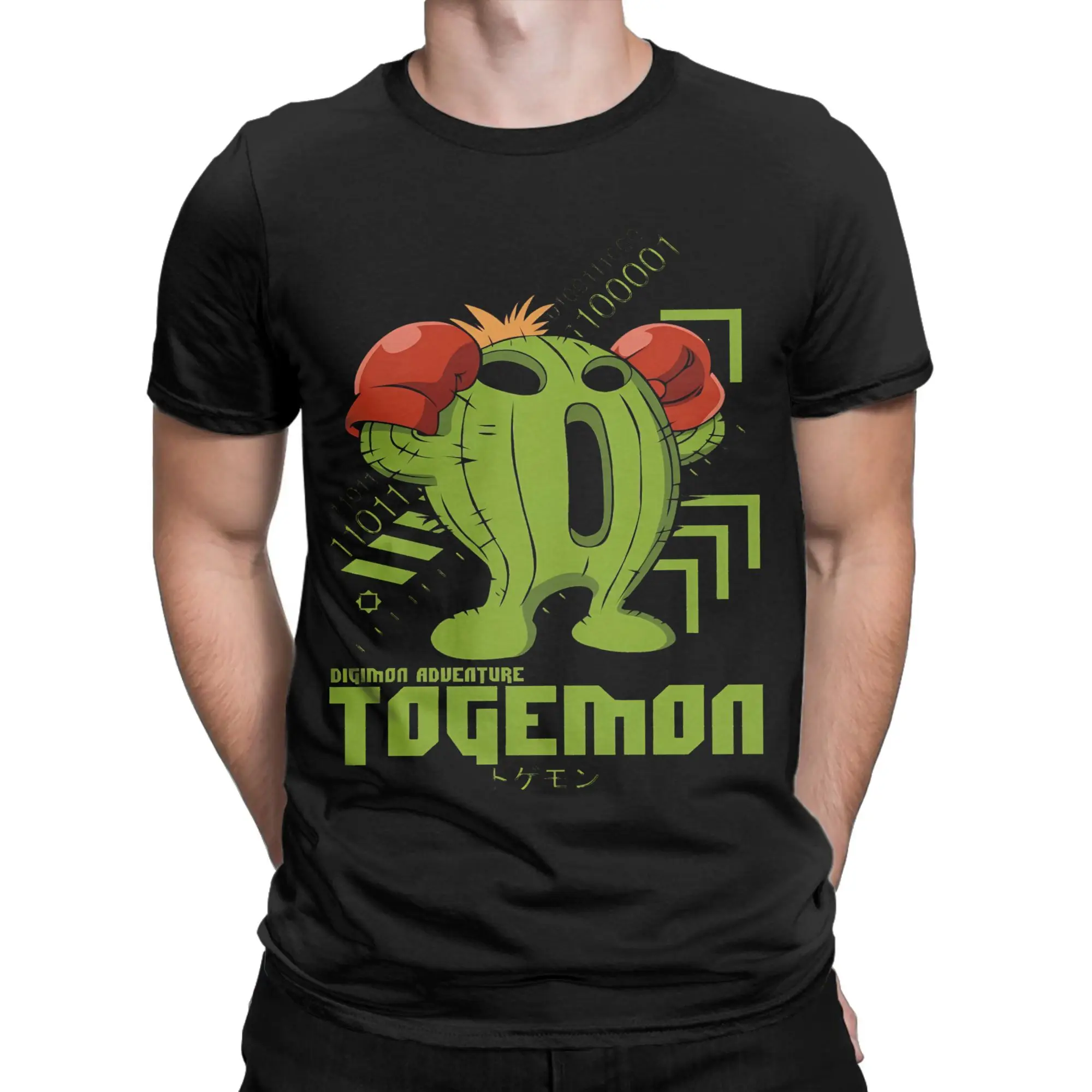 

Men Women Graphic Printing Digital Monster Digimon adventure togemon Tee T Shirt Cotton T-shirts Clothing