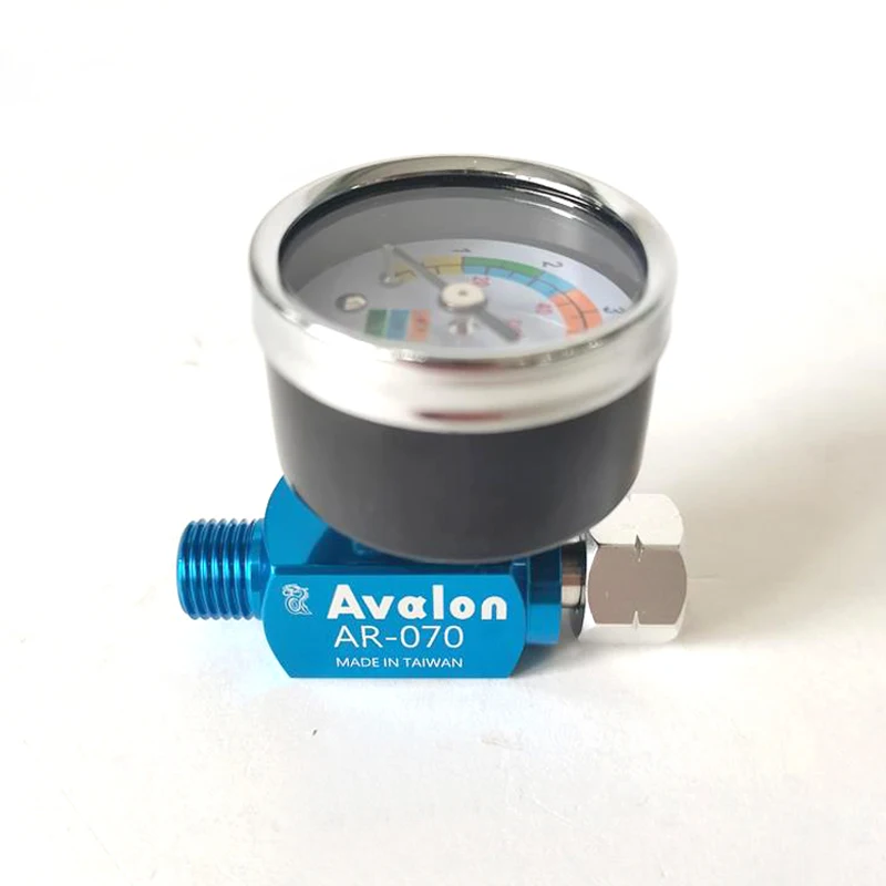 Avalon Industrial Car Painting Paint Spray Accuspray Air Flow Control Valve Air Pressure Gauge Regulator