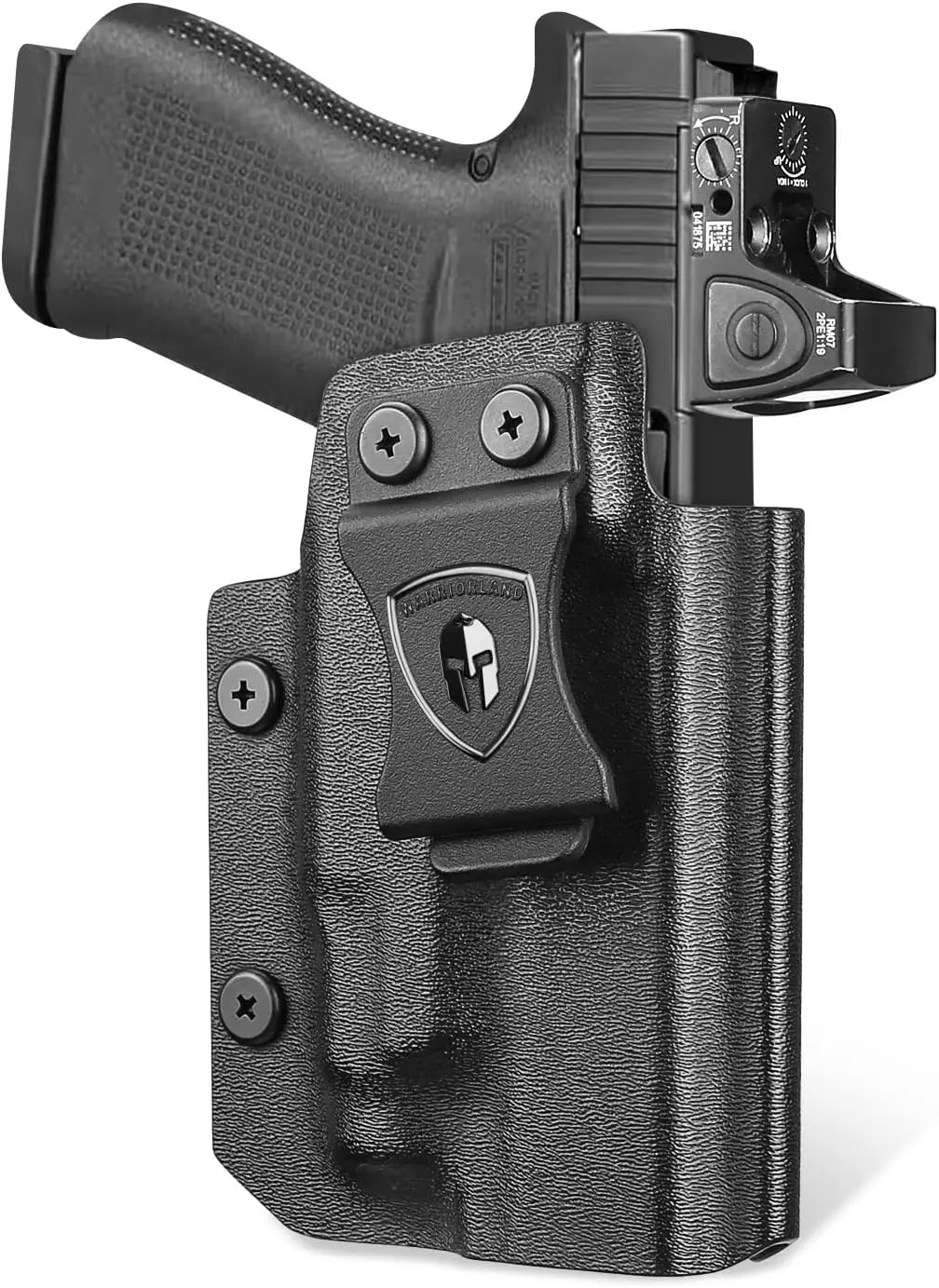IWB Kydex Holster for Glock 43X MOS / 48 MOS with TLR-7X Sub or TLR-7 HL-X Sub,Optic Cut,Full Sweat Guard,Posi-Click,Right Hand