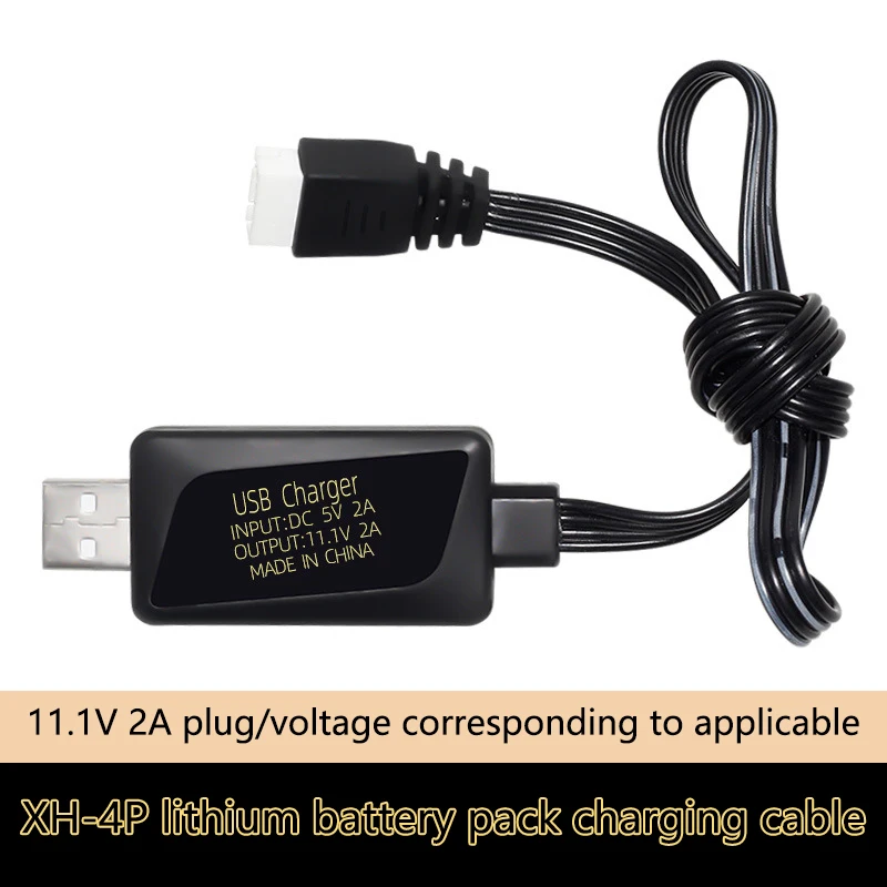 [New] Hot！11.1V Li-ion Battery Charger 3S Li-ion Battery Balance With Protective Light USB Charger