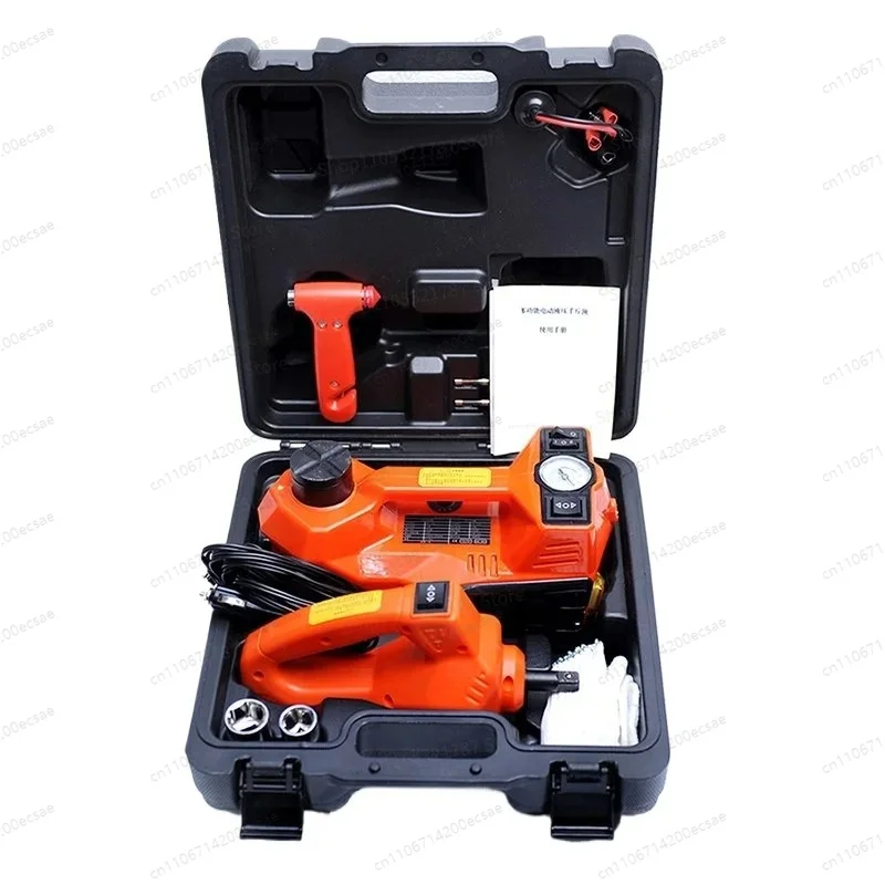 For 12V LCD Digital Display Electric Jack Vehicle Electric Wrench Inflatable Tool