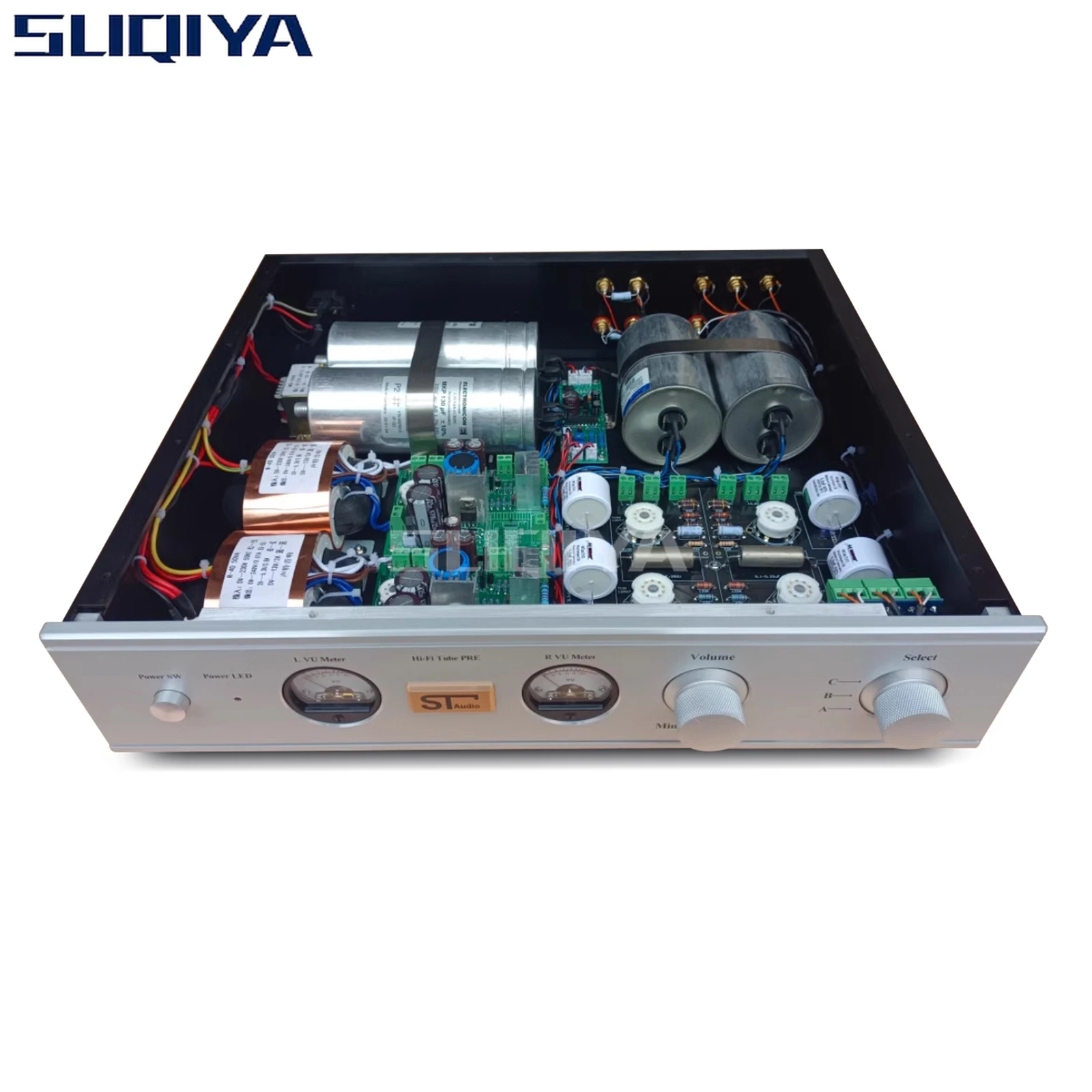 SUQIYA-alta tensão tubo retificador, óleo elétrico imerso capacitor, Mattis Tube Audio Pré-amplificador, 6X4, 6Z4, PSVANE ECC81, ECC83