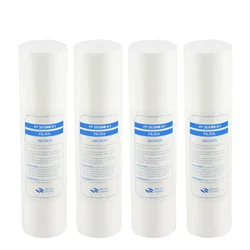 Water Purifier 10 Inch 4pcs 1-Micron Sediment Water Filter Cartridge PP Cotton Filter Water Filter System