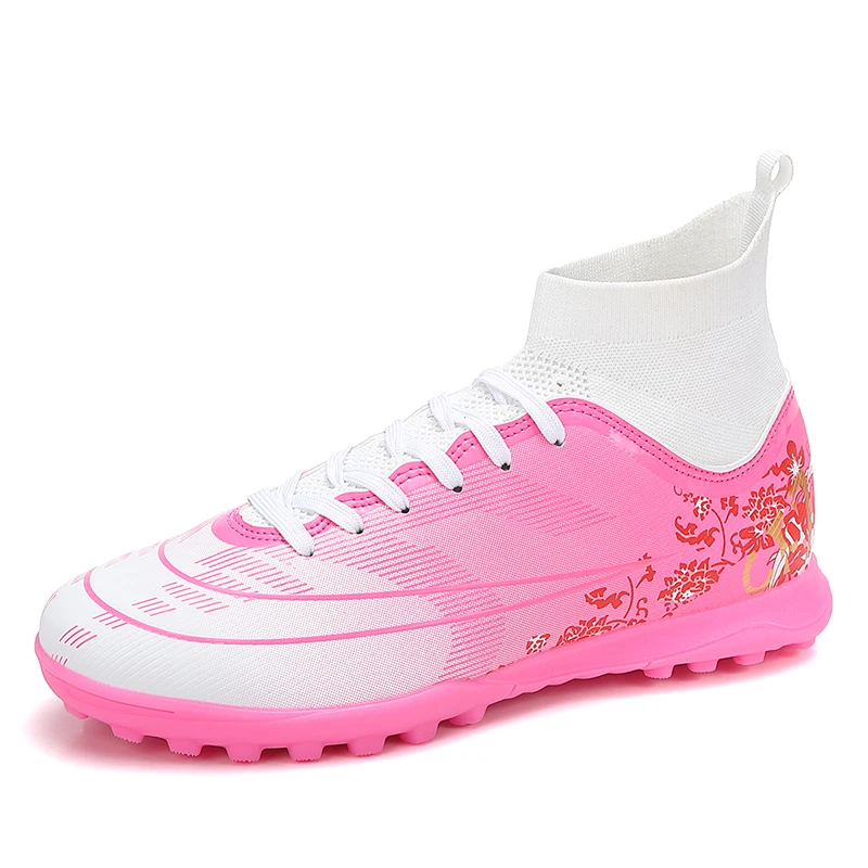 

New High-Quality Soccer Shoes Men Women Comfortable Specially Designed for Matches Training Non-Slip Durable Futsal Sneakers