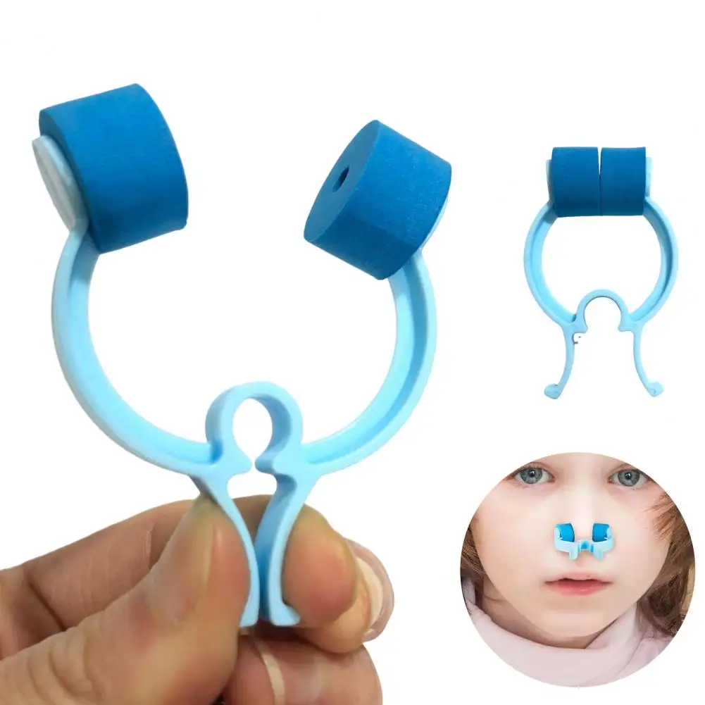 20Pc POM Nose Clip Swimming Nose Clip Respiratory Training Pulmonary Function Test Nasal Clip Emergency Nosebleeds Stopper Clips