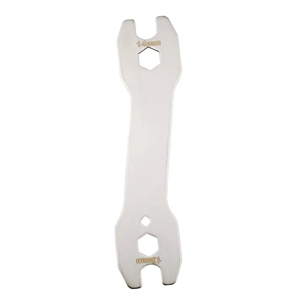 

Конусный ключ для велосипедной ступицы из нержавеющей стали, подходит для 13/14 мм, 15/16 мм, 17/18 мм и 19/20 мм, необходимый инструмент для ремонта велосипеда