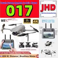 JHD for 2025 New LYZRC  017 GPS Professional Drone With 4K HD Camera Touch Screen 3 Axis Gimbal EIS Anti-Shake FPV Foldable Dron