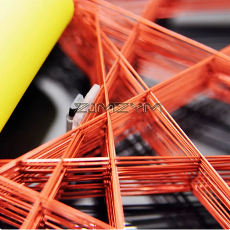 تجربة الكهرومغناطيسية محرك لفائف مغناطيسي أداة تعليمية مختبر المدرسة المتوسطة الأسلاك النحاسية التجريبية #2