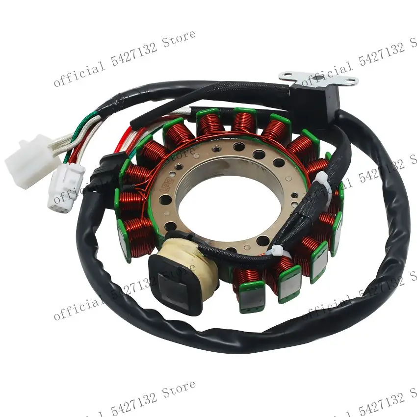 

Engine Ignition Stator Coil Rotor For Yamaha Grizzly 600 YFM600 YFM600FW YFM 600 600FW 1998 OEM:4WV-85510-00 Magneto Coil Moto