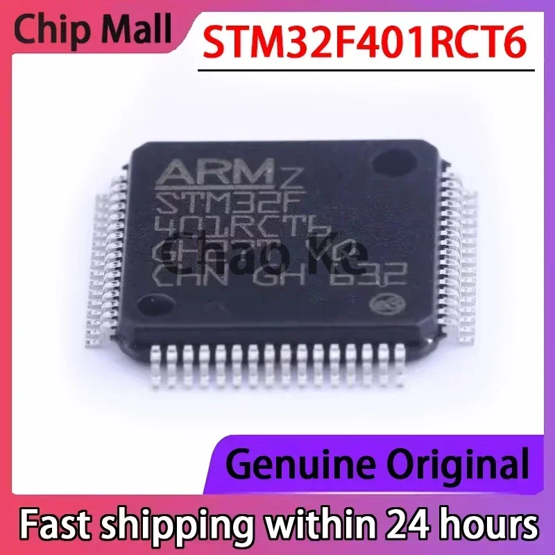 

2PCS STM32F401RCT6 Brand New 32-bit Microcontroller Chip LQFP64 Original