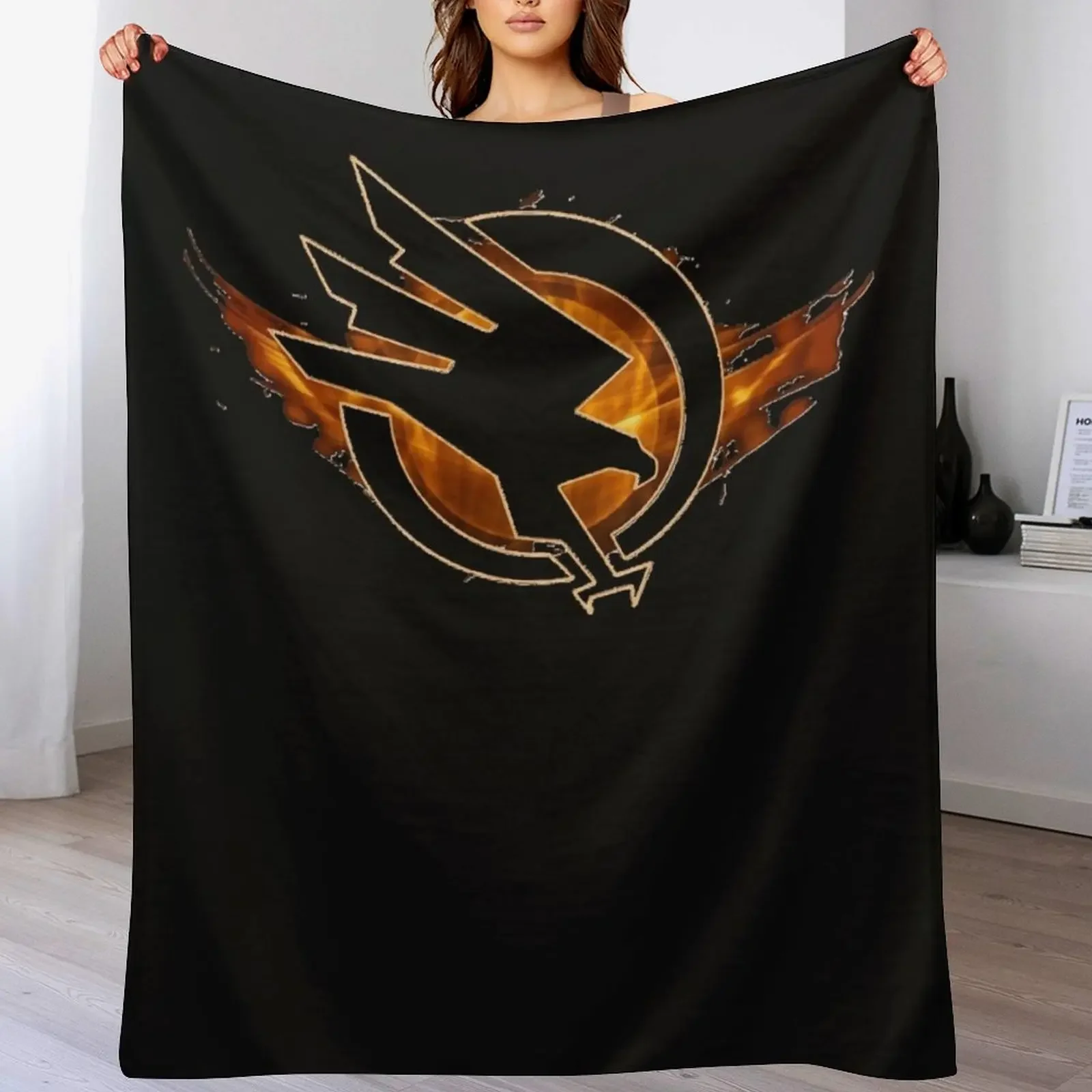 

COMMAND AND CONQUER GDI Throw Blanket Thermal Custom Thermals For Travel Furry Blankets