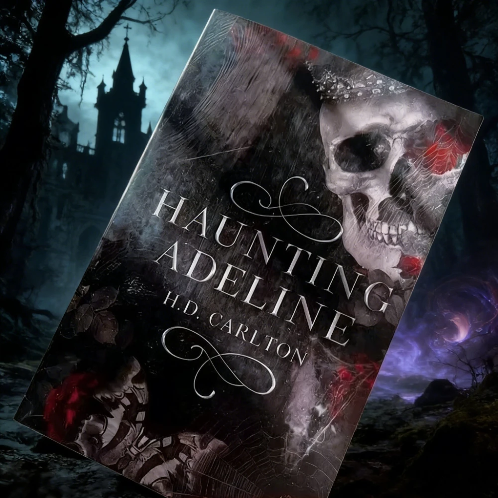 

Entangled Adeline ": A dark style suspense book written by Carlton, focusing on Adeline's thrilling story reading