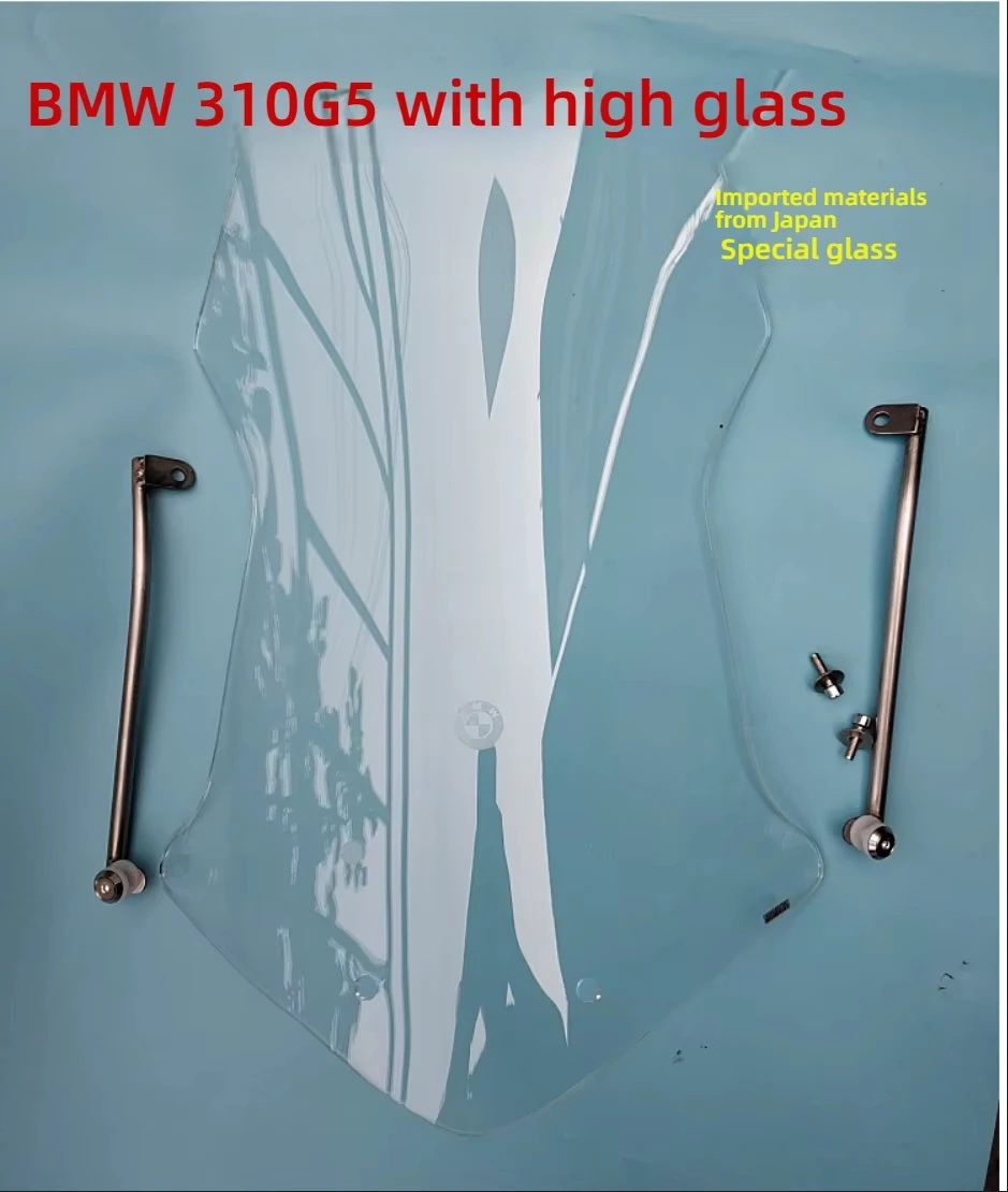 For BMW 310GS windshield raised glass modified glass front windshield mirror windshield guard