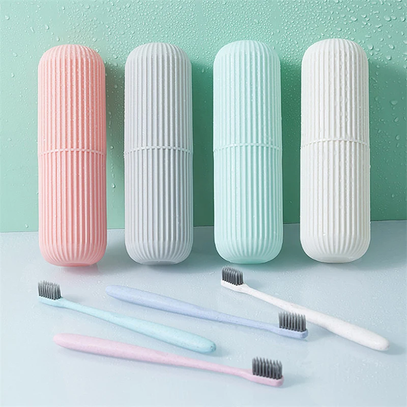 Portable Toothbrush And Toothpaste Holder For Travel Bathroom_voghion.com