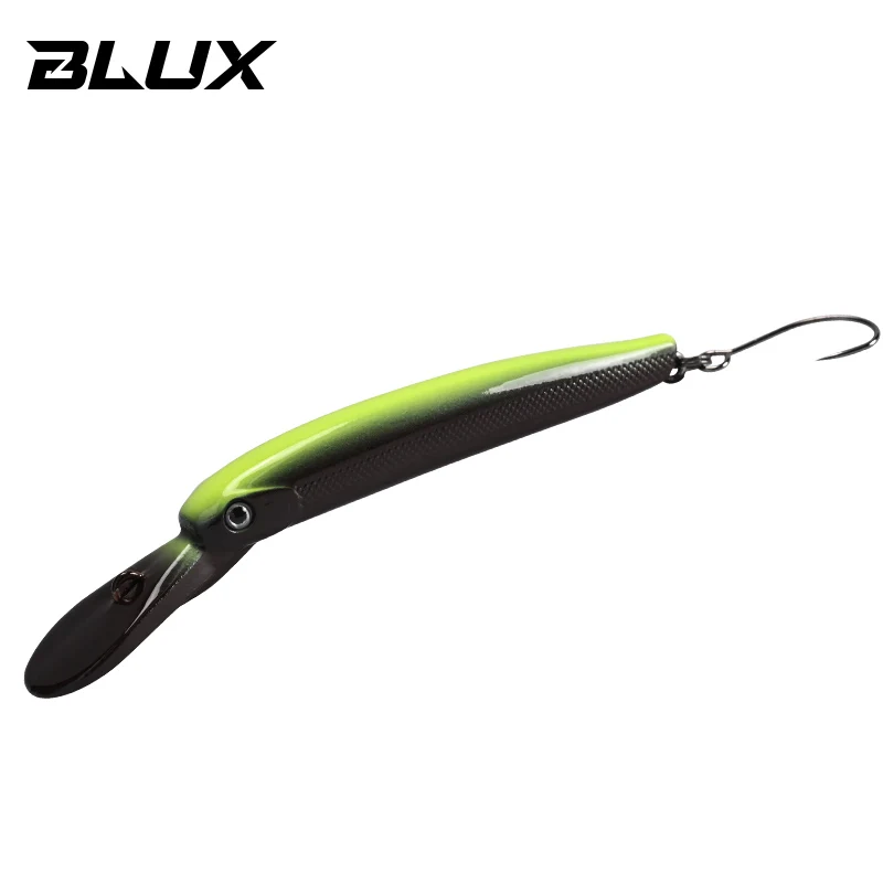 BLUX Trout Player 50mm 2g Schwimmender Slim Minnow Wobbler Angelköder Süßwasser-Crankbait Künstlicher Harter Köder Forellen-Angelzubehör