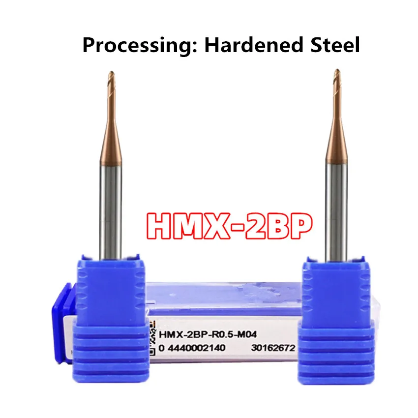 ZCC.CT HMX-2BP-R1.5-M08/HMX-2BP-R1.5-M10/HMX-2BP-R1.5-M12/HMX-2BP-R1.5-M16/HMX-2BP-R1.5-M20 Two Edged Deep Groove Ball End Mills