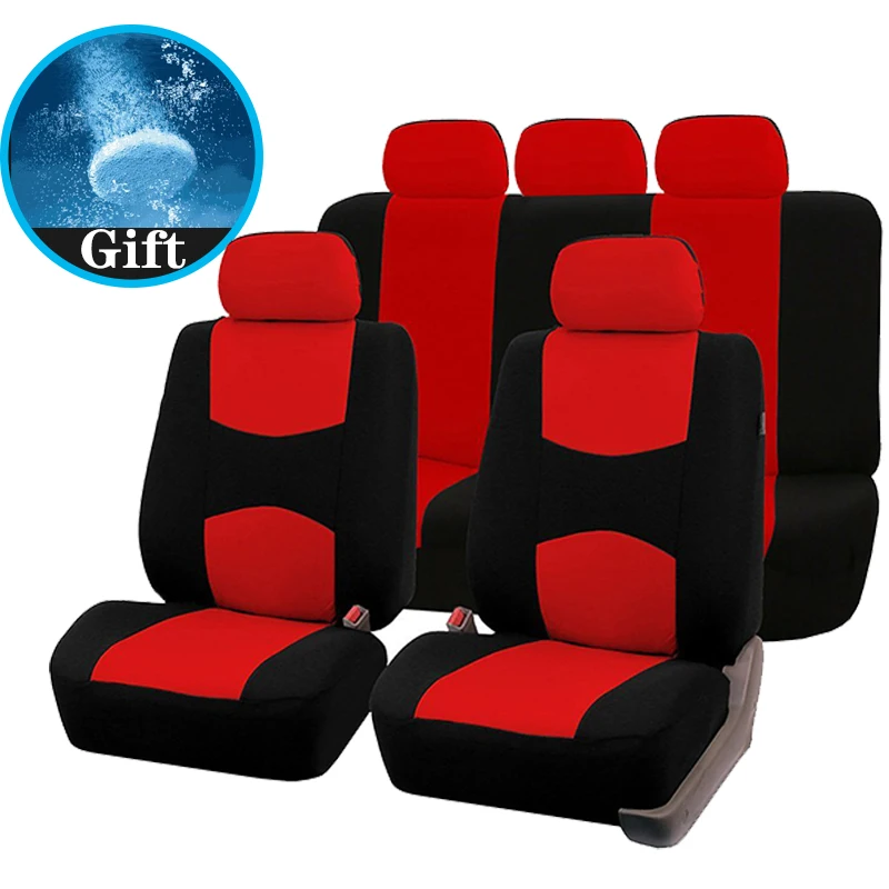 5 Seat Covers Set Front Rear Car Seat Covers Set Automobiles Seat Covers Front Rear Interior Four Seasons Seat Protector