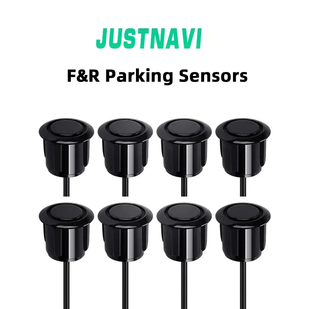 

JUSTNAVI Rear & Front Parking Sensors For all JUSTNAVI Head Unit