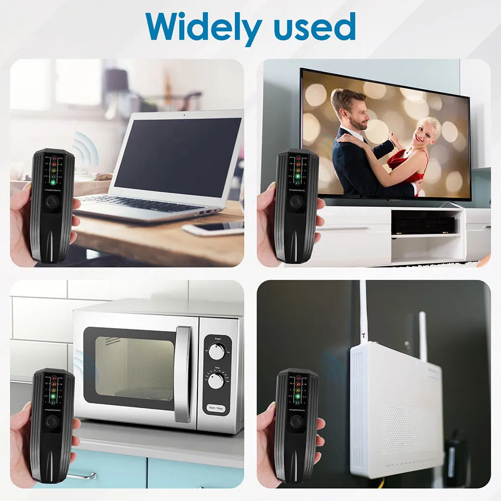 ABS Hunting Radiation Detector Accurate EMF Measurement Results At Fingertips Adopting Advanced