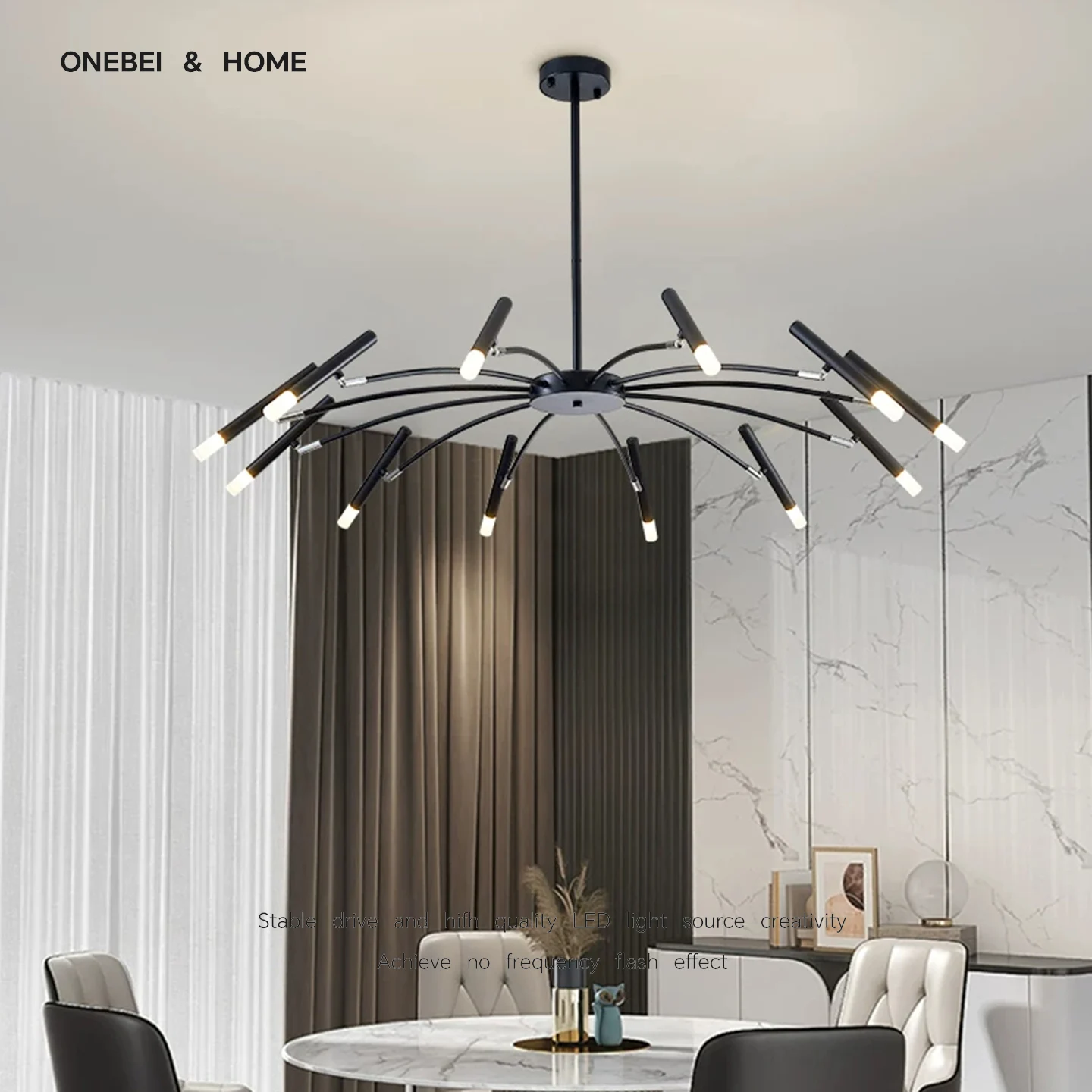 Designer LED Pendant Light Nordic Designer Living Room Bedroom Pendant Light Office Study Light Home Decoration Lighting Fixture
