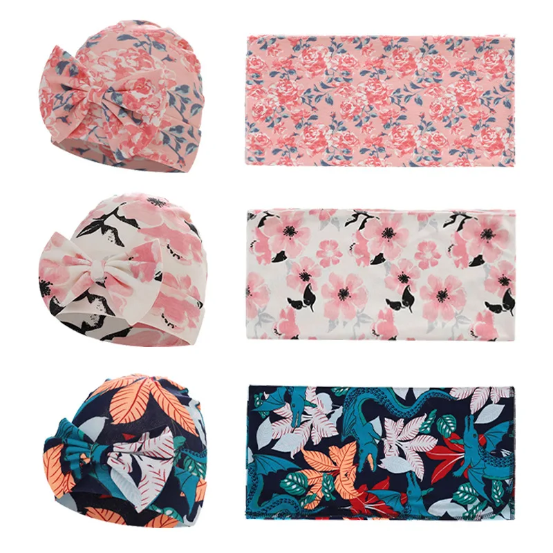 2pcs Newborn Bedding Blankets Cotton Baby Girl Sleeping Bag Swaddle Muslin Wrap Hat Set Infant Receiving Blanket Baby Accessorie