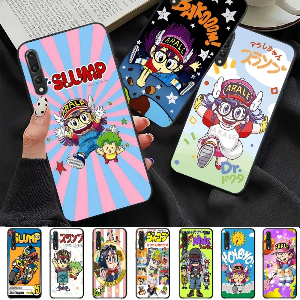 Мультяшный чехол Dr Slump Arale для телефона Huawei P 8 9 10 20 30 40 50 Pro Lite Psmart Honor 10 lite 70 Mate 20lite