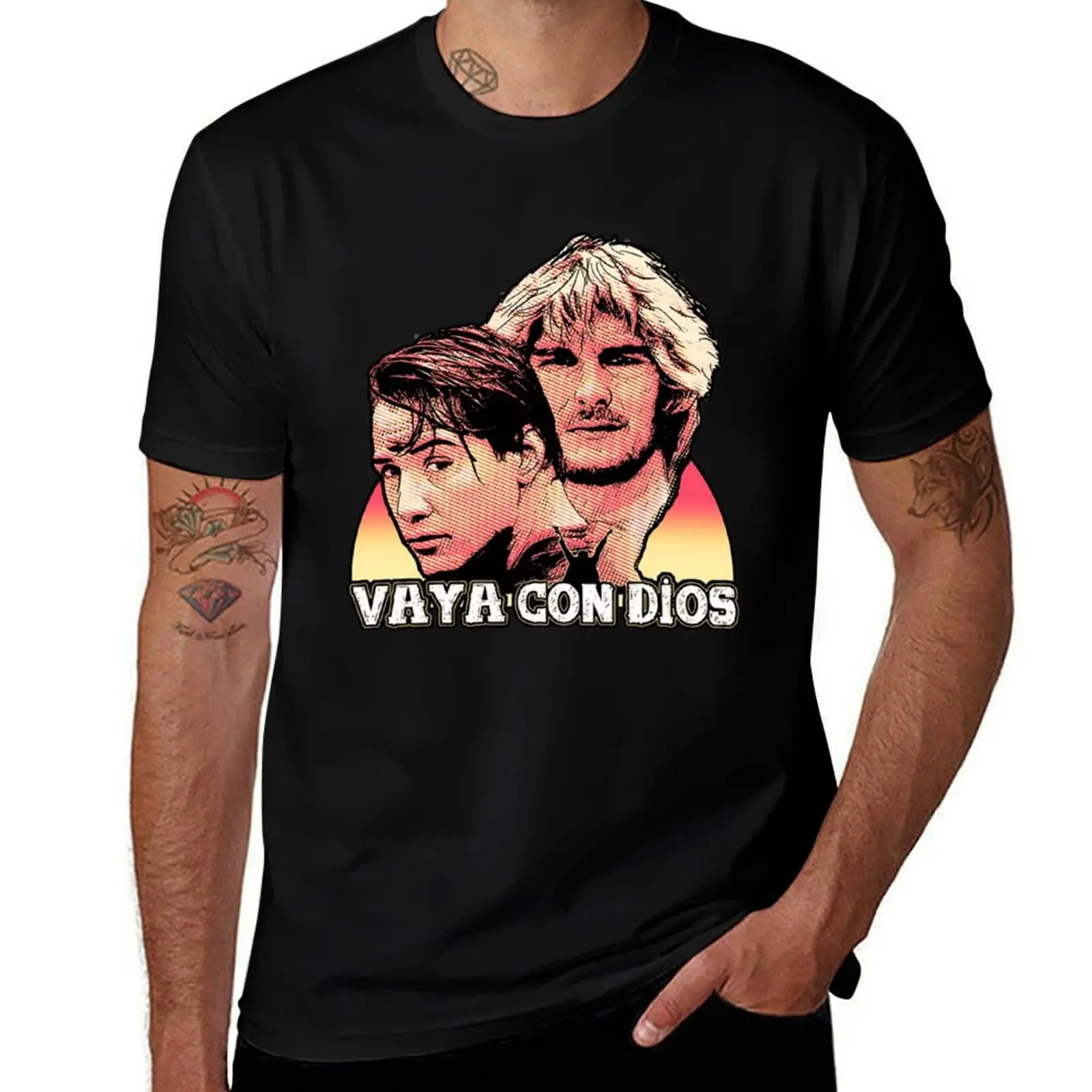 vaya con dios - Point Break T-Shirt Big and Tall Crew Neck Tee T-Shirt