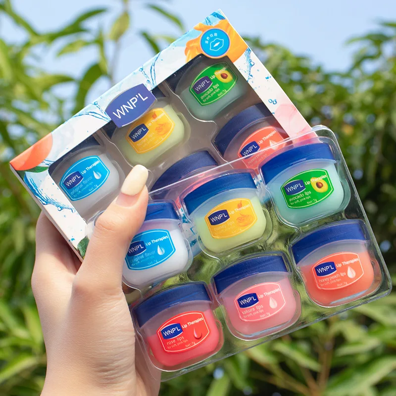 

Moisturizing Forest Lip Balm Set Lip Mask Repair Fade Lip Pattern