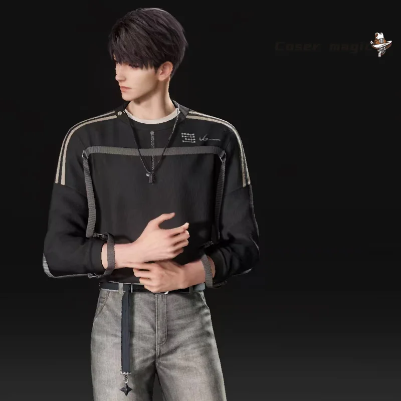 Love and Deepspace Caleb Costume Cosplay Uniforme Halloween Carnevale Festa Natale Gioco di ruolo Abbigliamento Abbigliamento