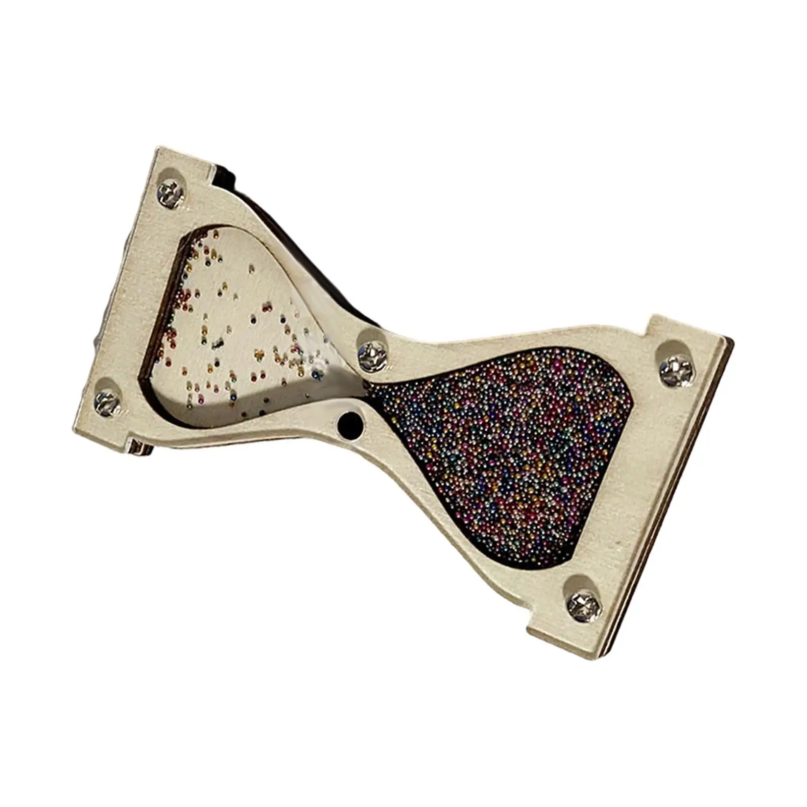 2x นาฬิกาทรายไม้สำหรับเด็ก ของเล่นเสริมพัฒนาการ ปริศนาแบบมอนเตสซอรี่ ของเล่นเสริมทักษะ DIY สำหรับเด็กชายและเด็กหญิง เด็กเล็ก