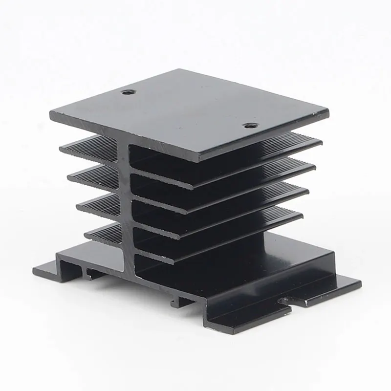 

Алюминиевый радиатор I-50 для однофазных твердотельных реле (SSR) 10-40А, новейшая модель для монтажа на DIN-рейку