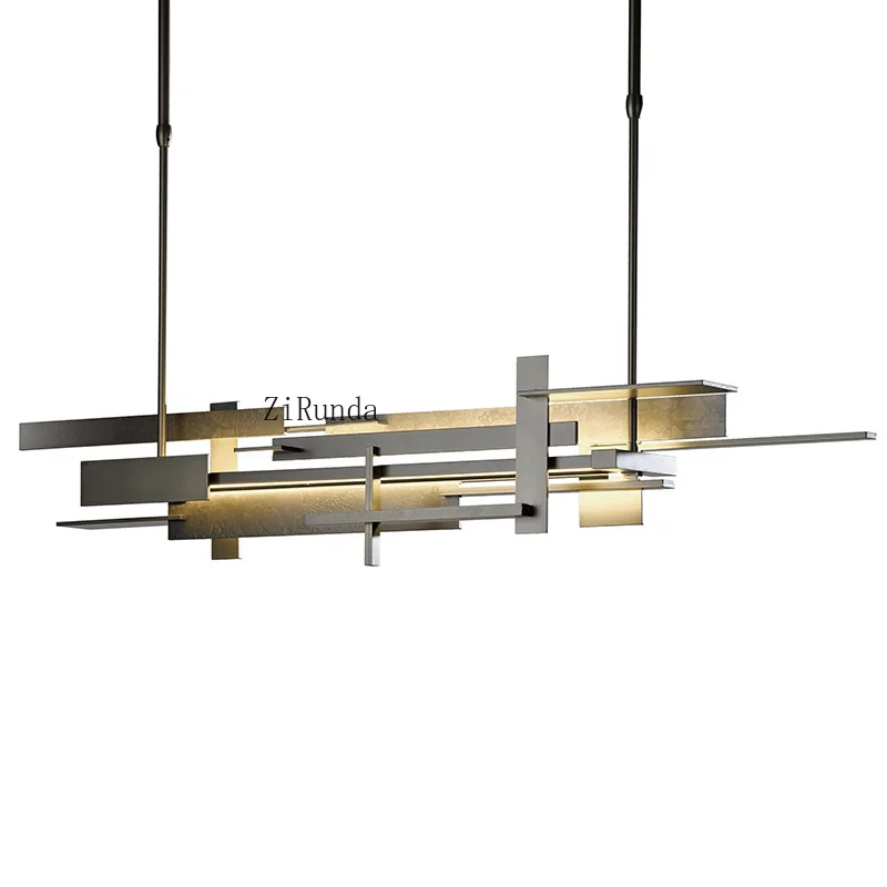 Hot Sale Custom Modern Catering Nordic Design Lights Indoor Black Chandelier Chrome Chandelier