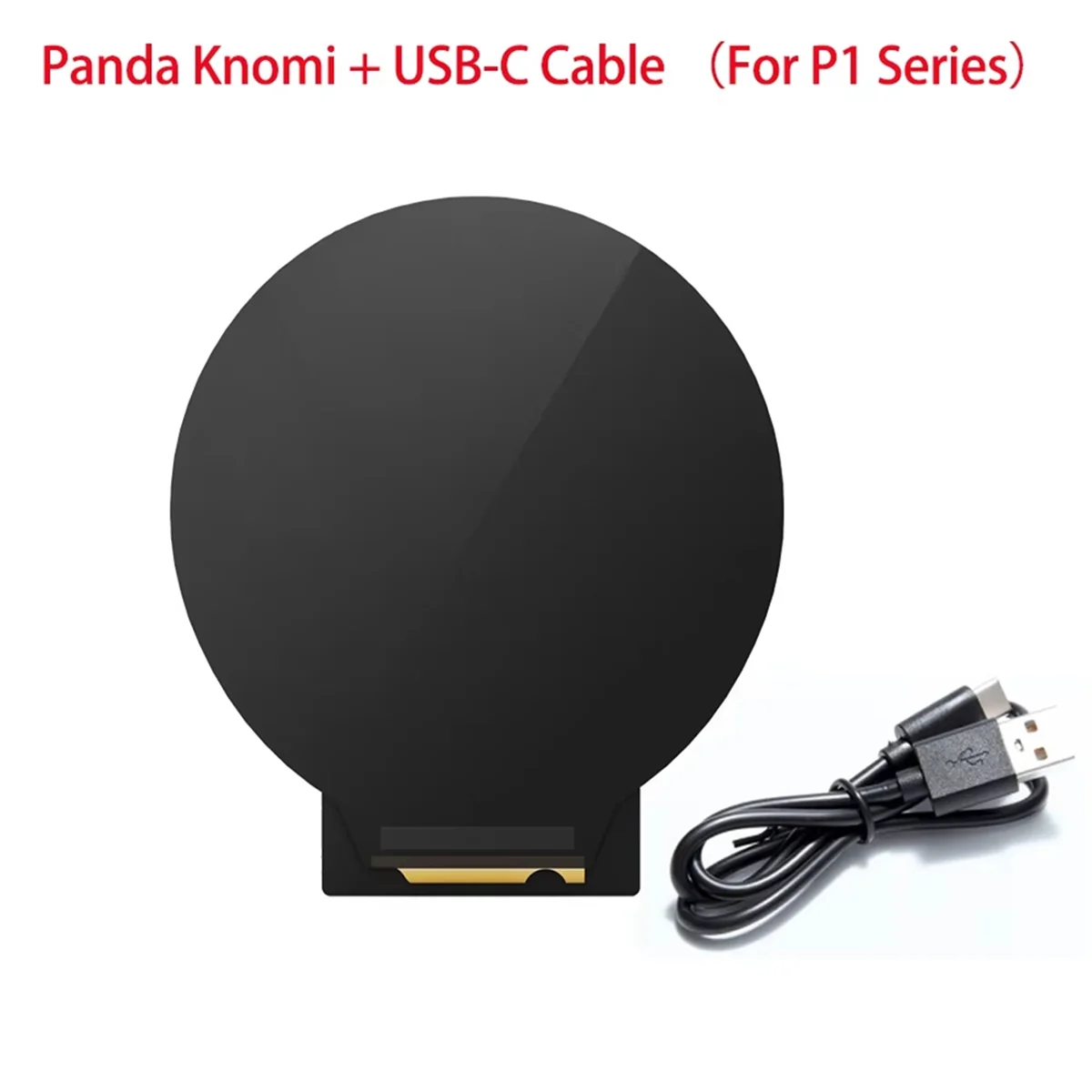 شاشة عرض SWXF Panda Knomi تخصيص UI OTA البرامج الثابتة في الوقت الحقيقي مع كابل USB-C للطابعات ثلاثية الأبعاد P1