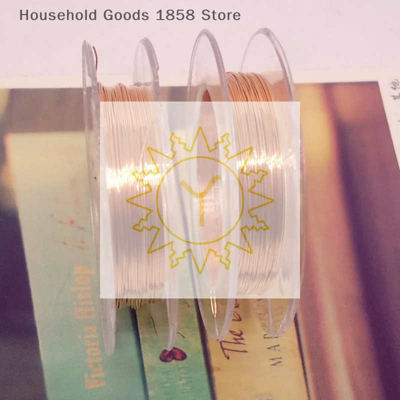 

1 шт. 0,009/0,02 мм ультрамягкая медная проволока, серебряная нить для ремонта ЦП, перемычка для ремонта материнских плат мобильных телефонов