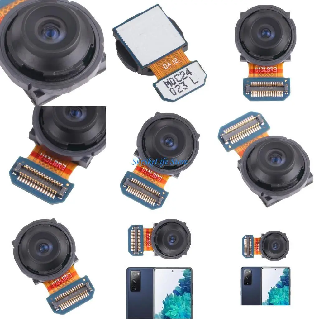 

E65E Rear Camera with Ribbon Cable for S20 FE Replacement Wide Angles Back Camera Module Cellphone Repair Parts