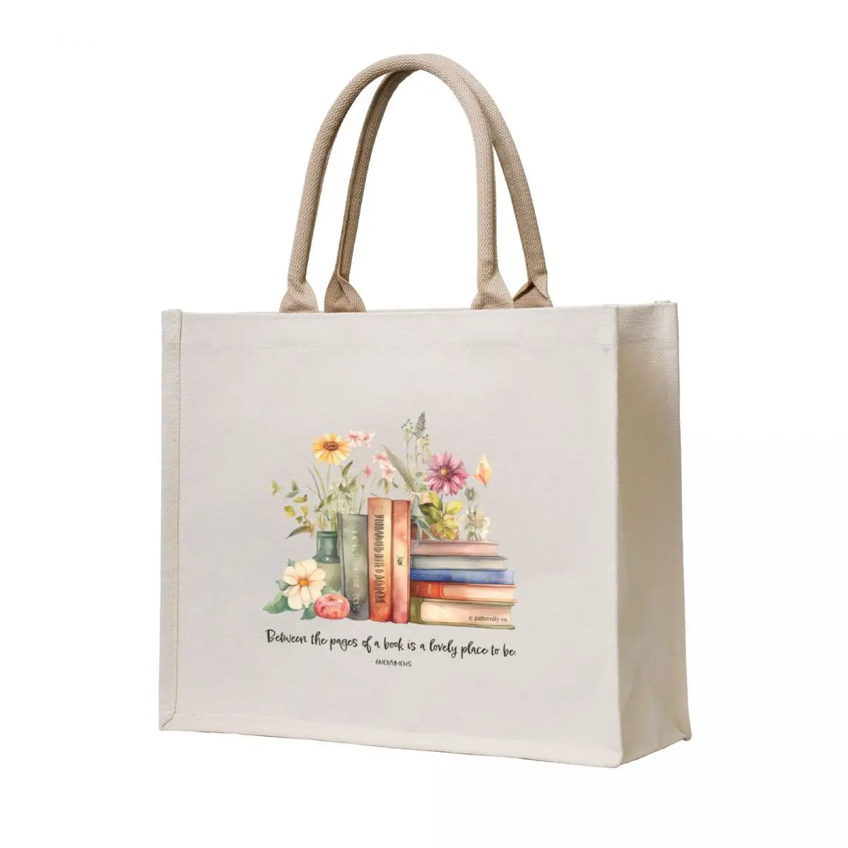 

Between the pages of a book is a lovely place to be. Tote Bag Handbags women eco pack shopping trolley bag