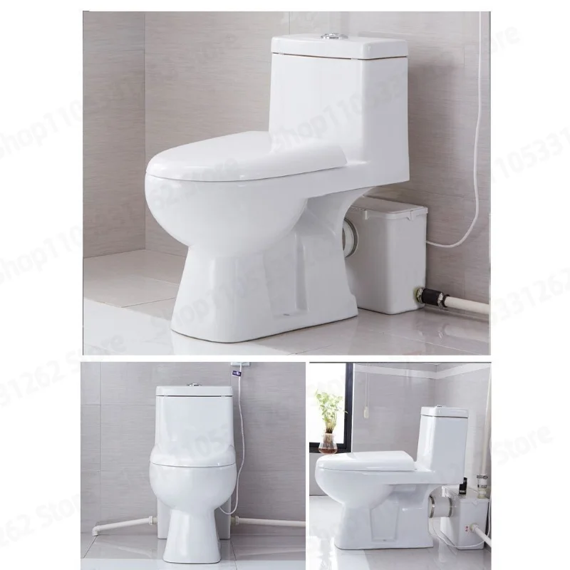 Basement Upper Drainage Toilet Sewage Lift Pump, Electric Crushing Upper Drainage Pump, Multi-functional Sewage Pump