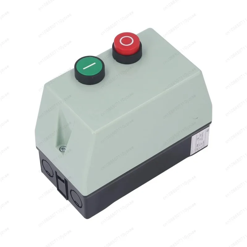 Electric Motor Starter Magnetic Starter Waterproof Flame Retardant Magnetic Switch Box Single Phase 220V 230V 3 Phase 380V 400V