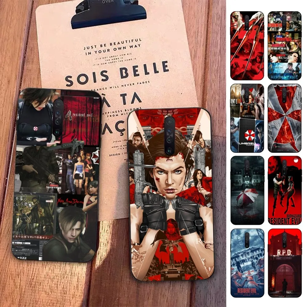 Coque de téléphone R-Resident Game-E-Evil pour Redmi, Redmi 5, 6, 7, 8, 9, 10 Plus Pro, 6, 7, 8, 9 A, GO K20, K30, K40 Pro Plus, F3