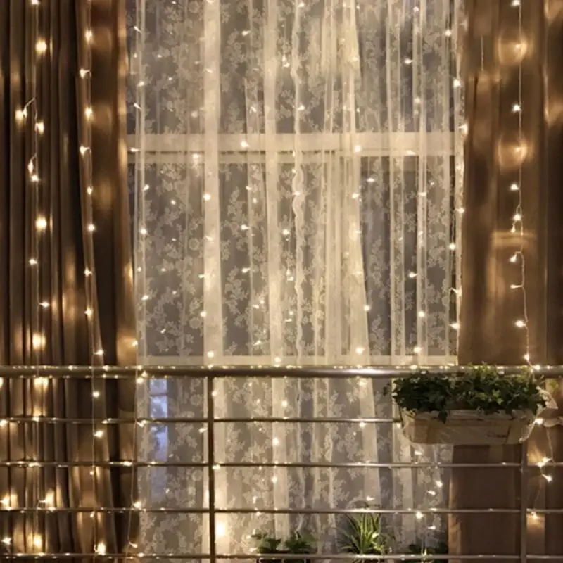 R1we luces cuerda que funcionan con batería Fairy Light Light Starry String Light