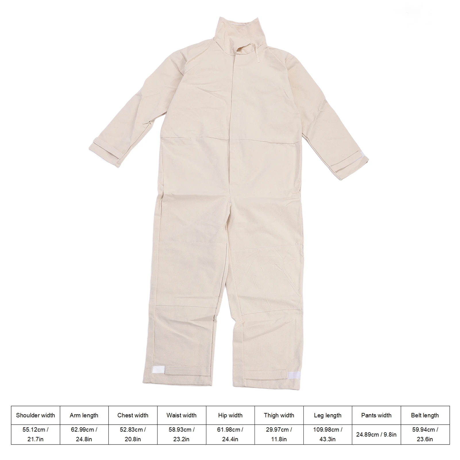 Sandblasting Suit Canvas Leather Protective Blasting Suit for Painting Cutting Polishing